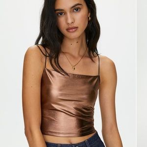 Aritzia celestia tank in copper